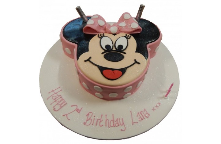 Minnie Mouse Head Only with Spots